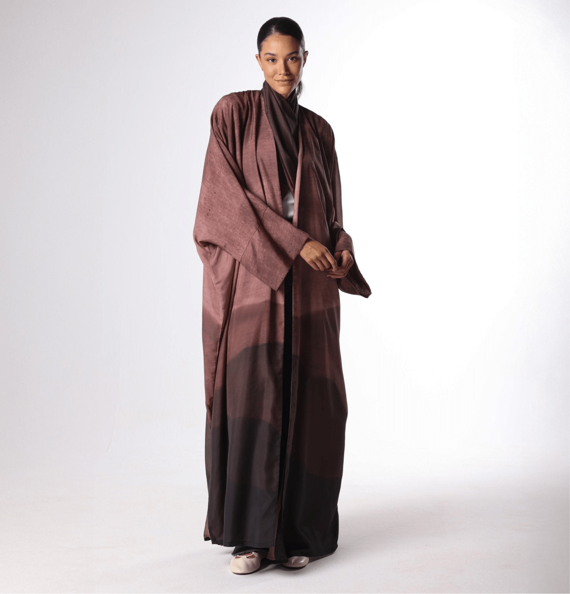 FULL MOON - R ABAYA - TEAL - MIRA Y MANO