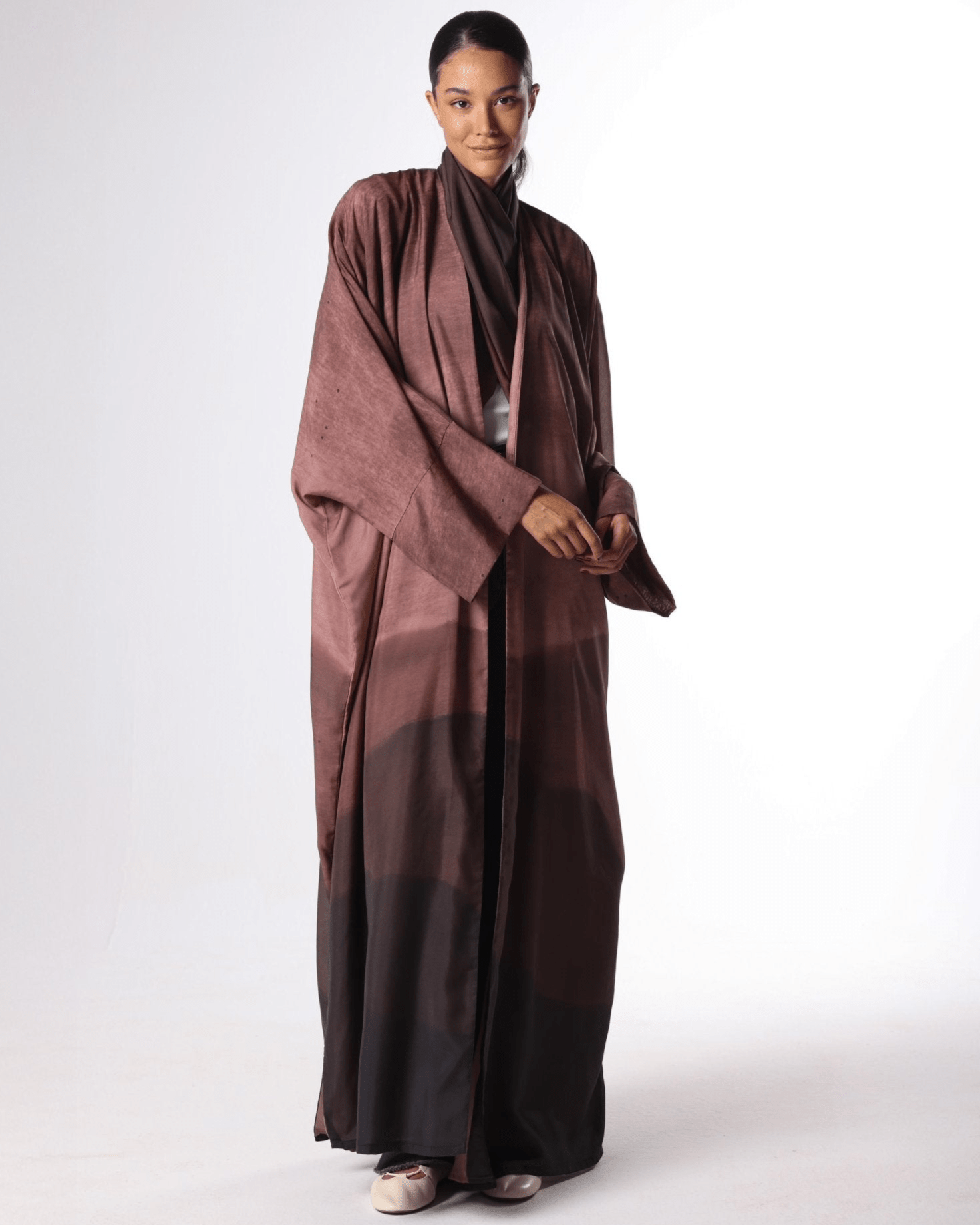 FULL MOON - R ABAYA - TEAL - MIRA Y MANO