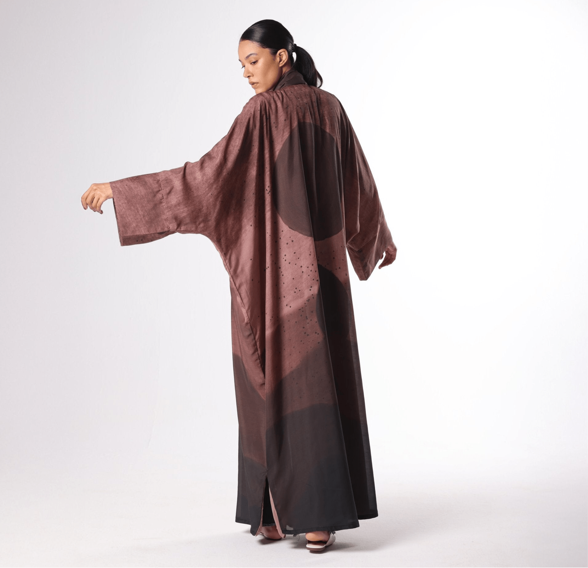 FULL MOON - R ABAYA - TEAL - MIRA Y MANO