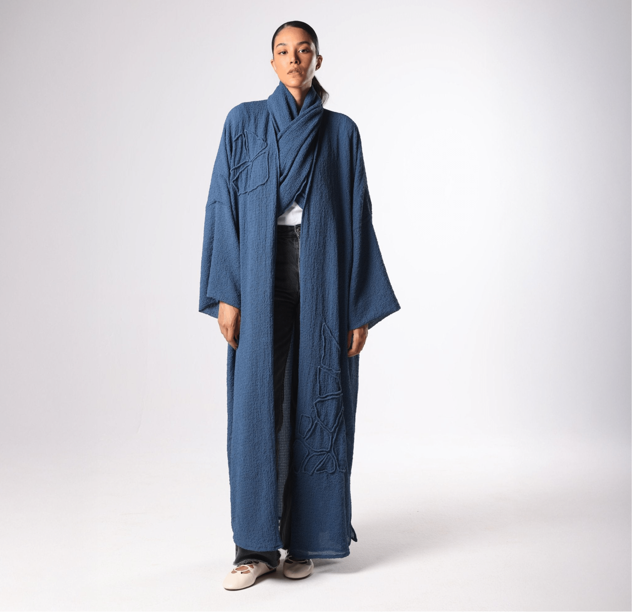 LILYPAD - N ABAYA - TEAL - MIRA Y MANO