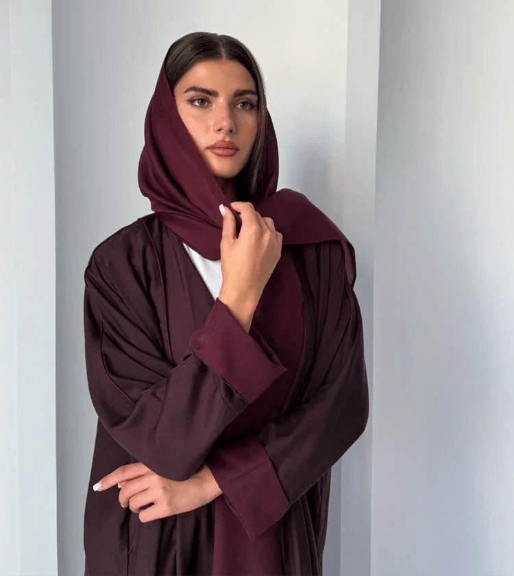 LINEA - M ABAYA - TEAL - MIRA Y MANO