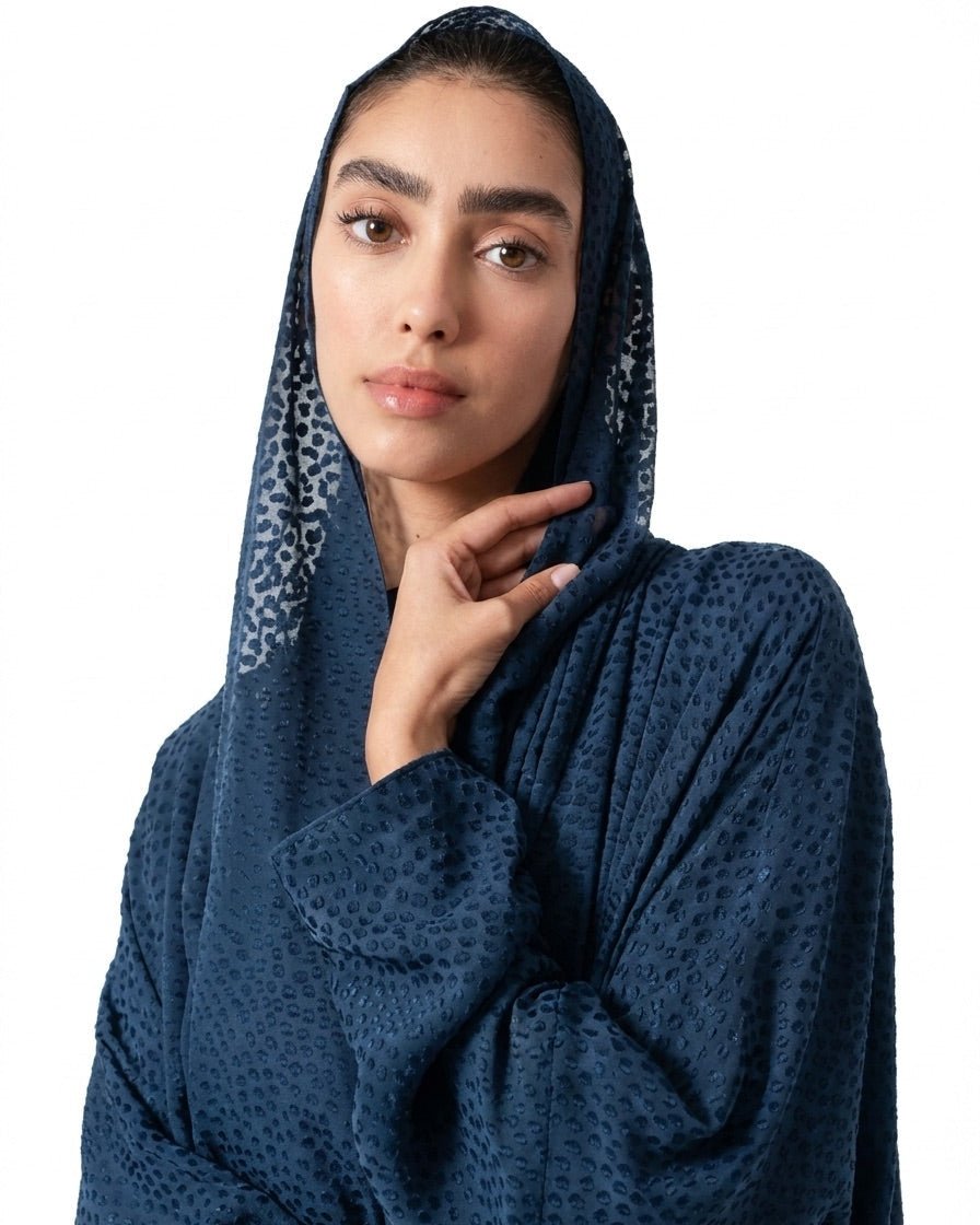 SCATTERED-NV ABAYA - TEAL - MIRA Y MANO