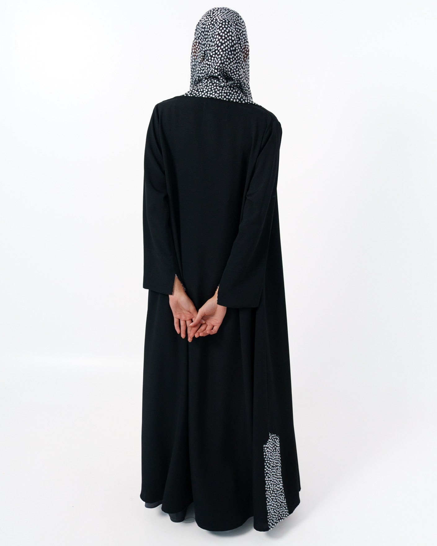 SCATTERED SUIT - W ABAYA - TEAL - MIRA Y MANO
