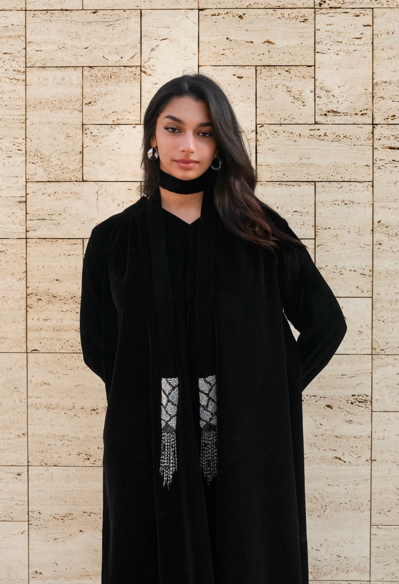 VELVET DUSK - BK KAFTAN - TEAL - MIRA Y MANO