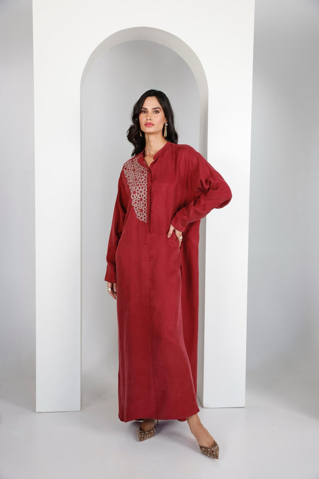 TH1506 KAFTAN - THAA KSA - MIRA Y MANO