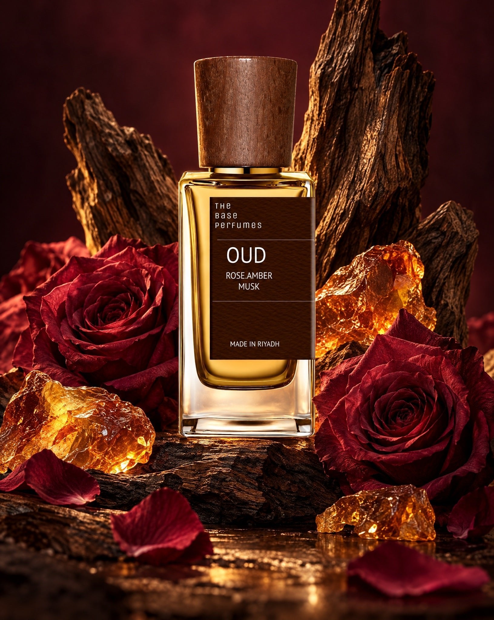 Oud TBP - Rose Amber Musk - THE BASE PERFUMES - MIRA Y MANO