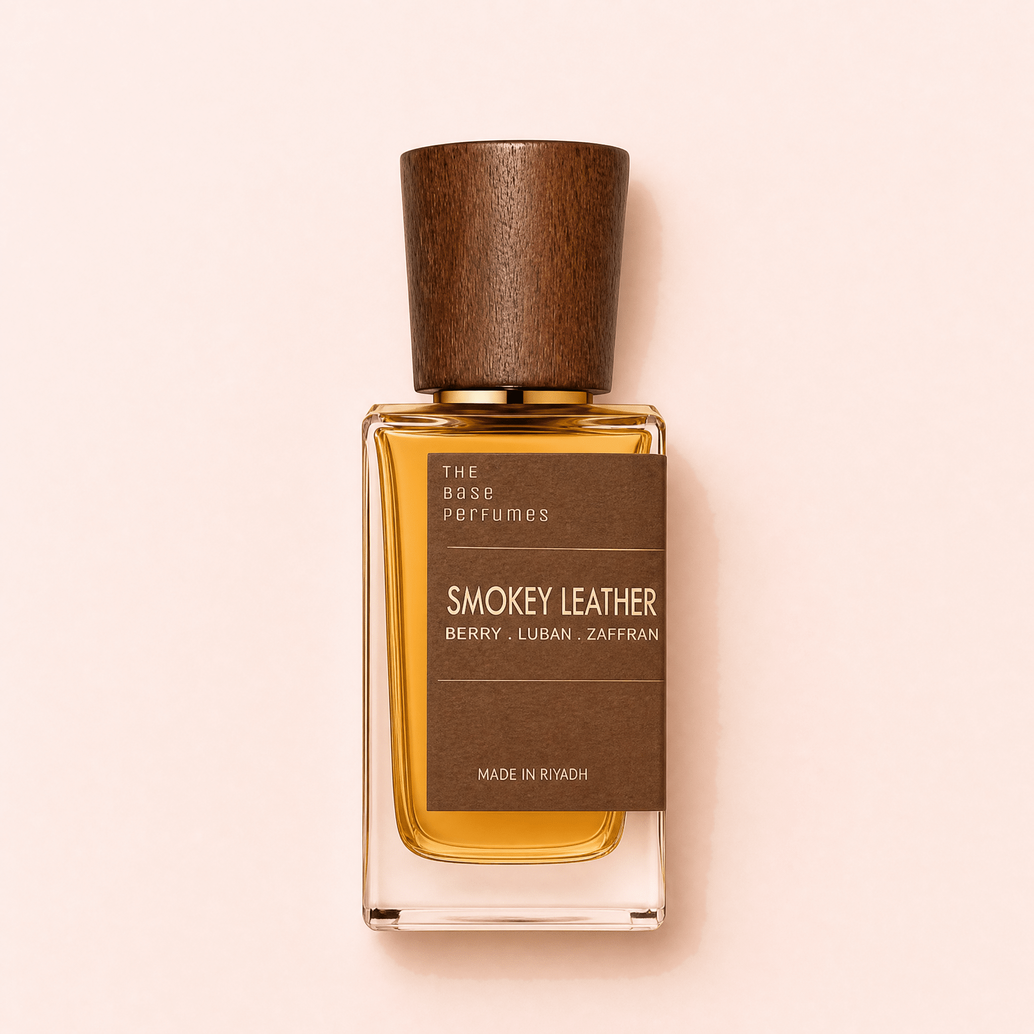 SMOKEY LEATHER TBP - Saffron Luban Leather - THE BASE PERFUMES - MIRA Y MANO