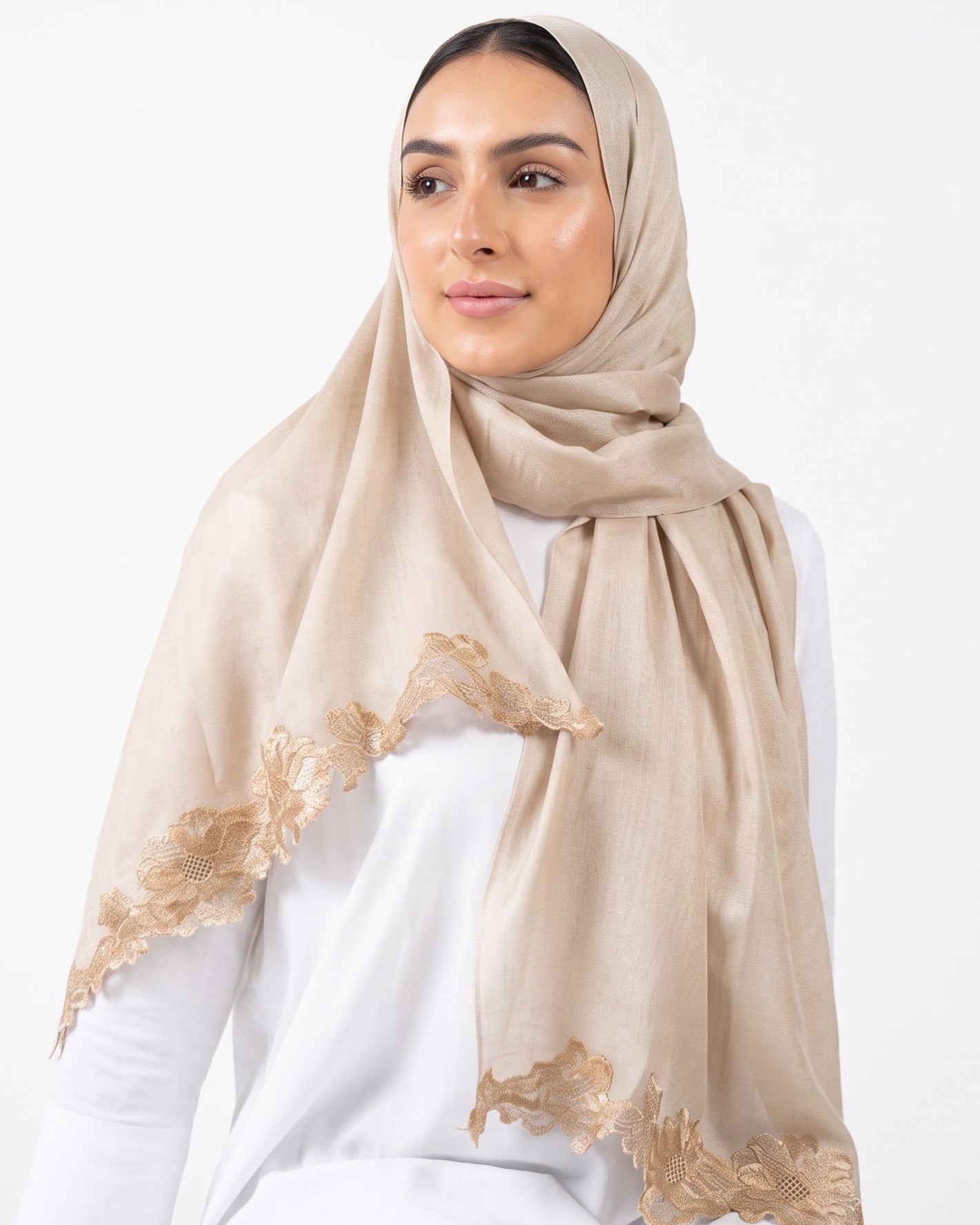 BT6168-BEI – Linenbeige Scarf - THE DRESSING ROOM - MIRA Y MANO