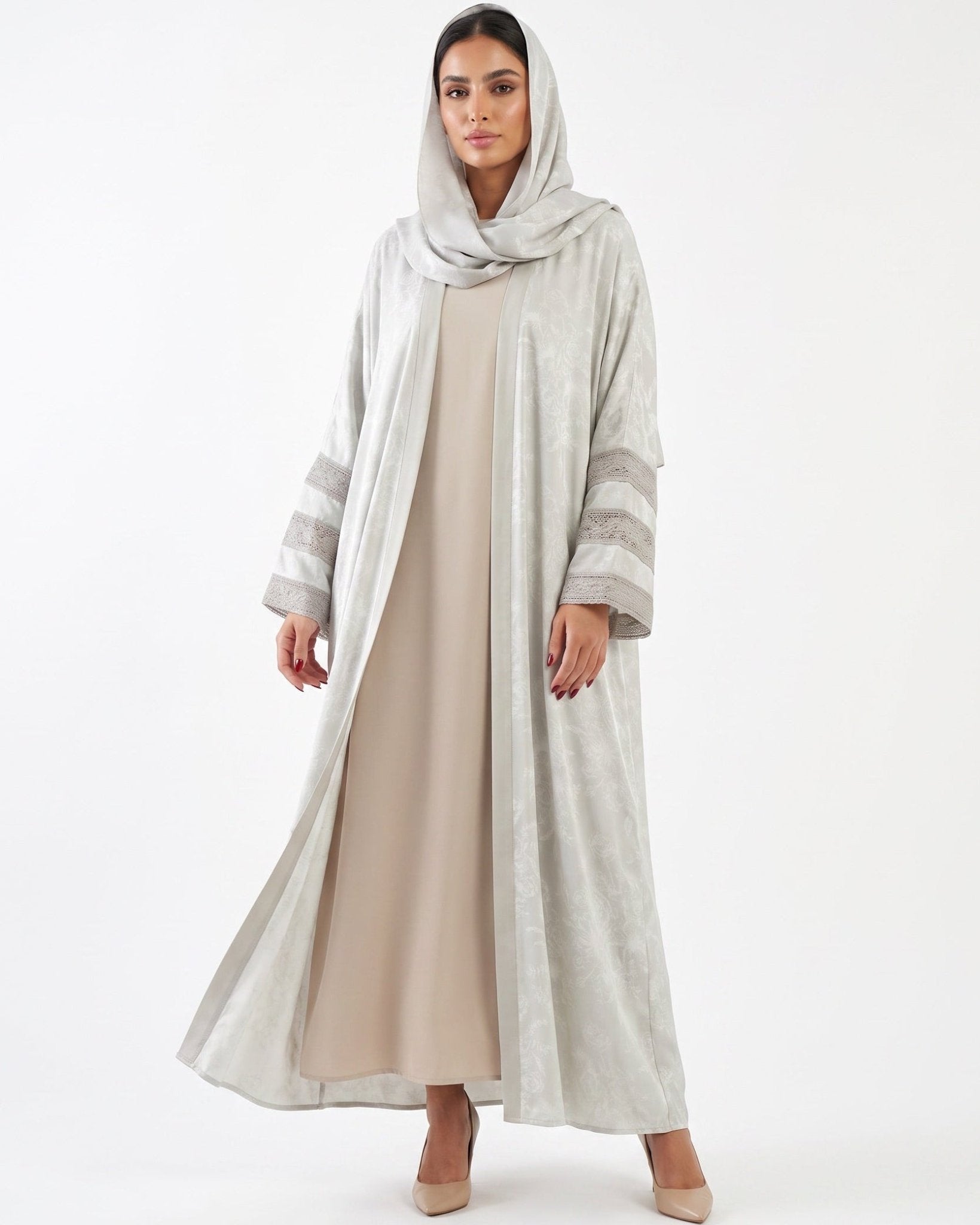 BT6563-G ABAYA SET - THE DRESSING ROOM - MIRA Y MANO