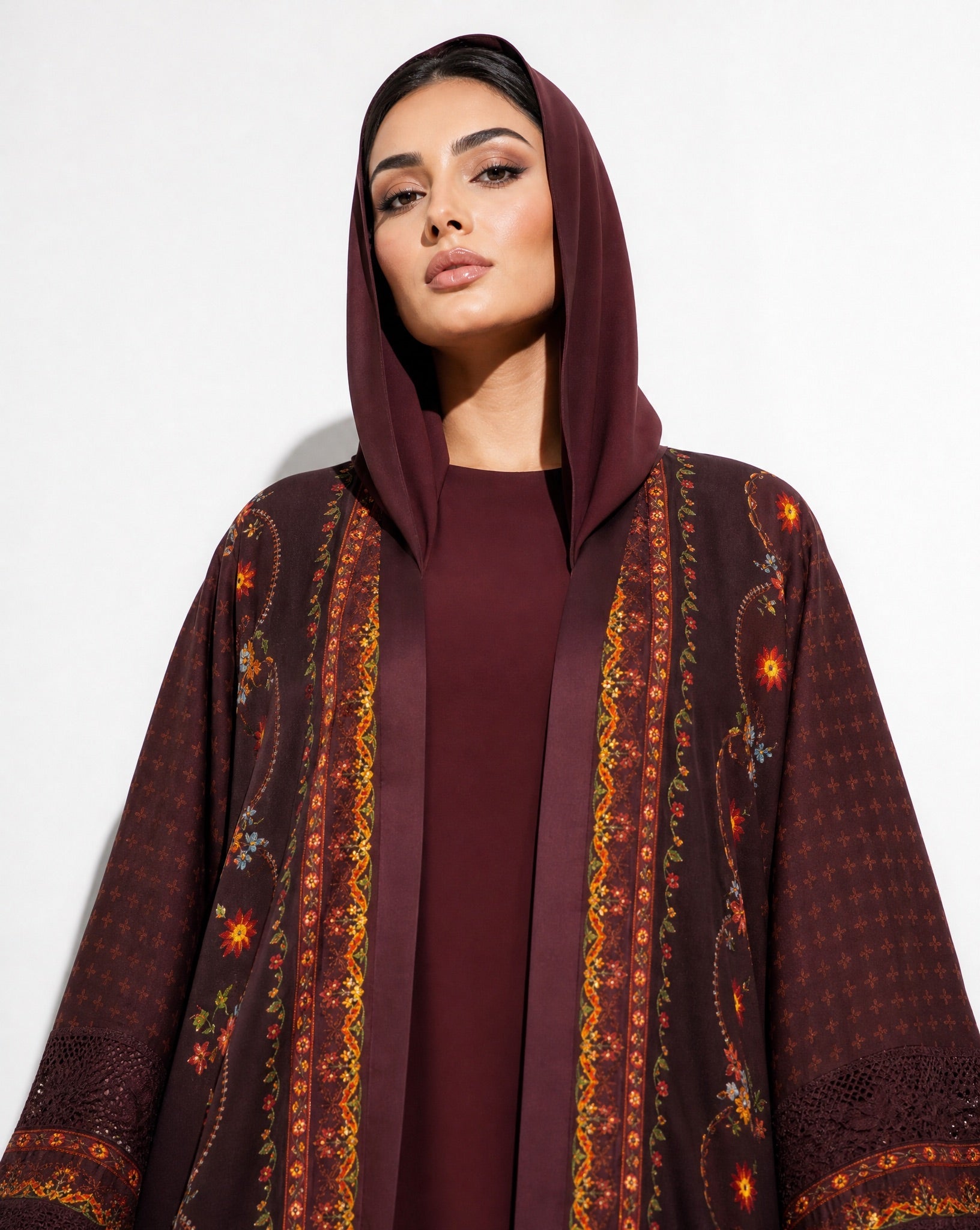 BT6563-R ABAYA SET - THE DRESSING ROOM - MIRA Y MANO