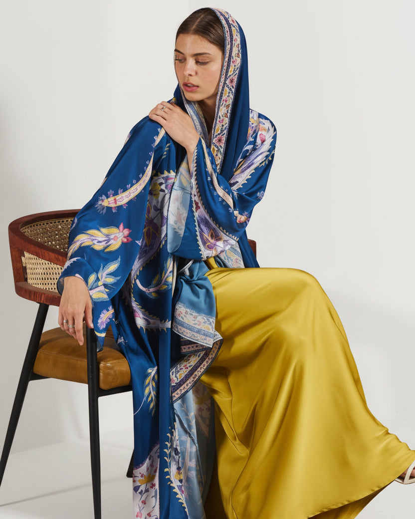 RAMADAN25LOOKA16 ABAYA - THE ORPHIC - MIRA Y MANO