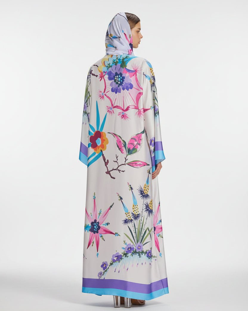 ‏RAMADAN25LOOKA17 ABAYA - THE ORPHIC - MIRA Y MANO