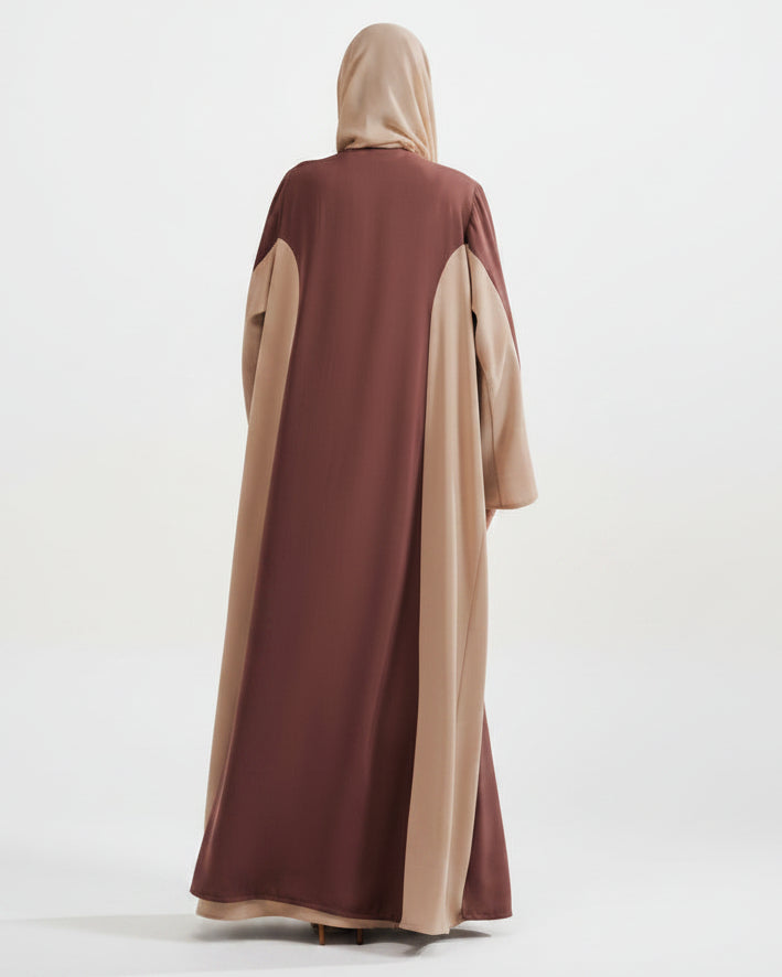 RAMADAN26LOOK12 ABAYA - THE ORPHIC - MIRA Y MANO