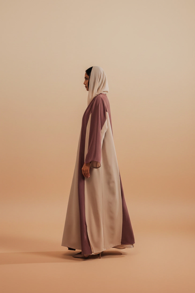 RAMADAN26LOOK12 ABAYA - THE ORPHIC - MIRA Y MANO