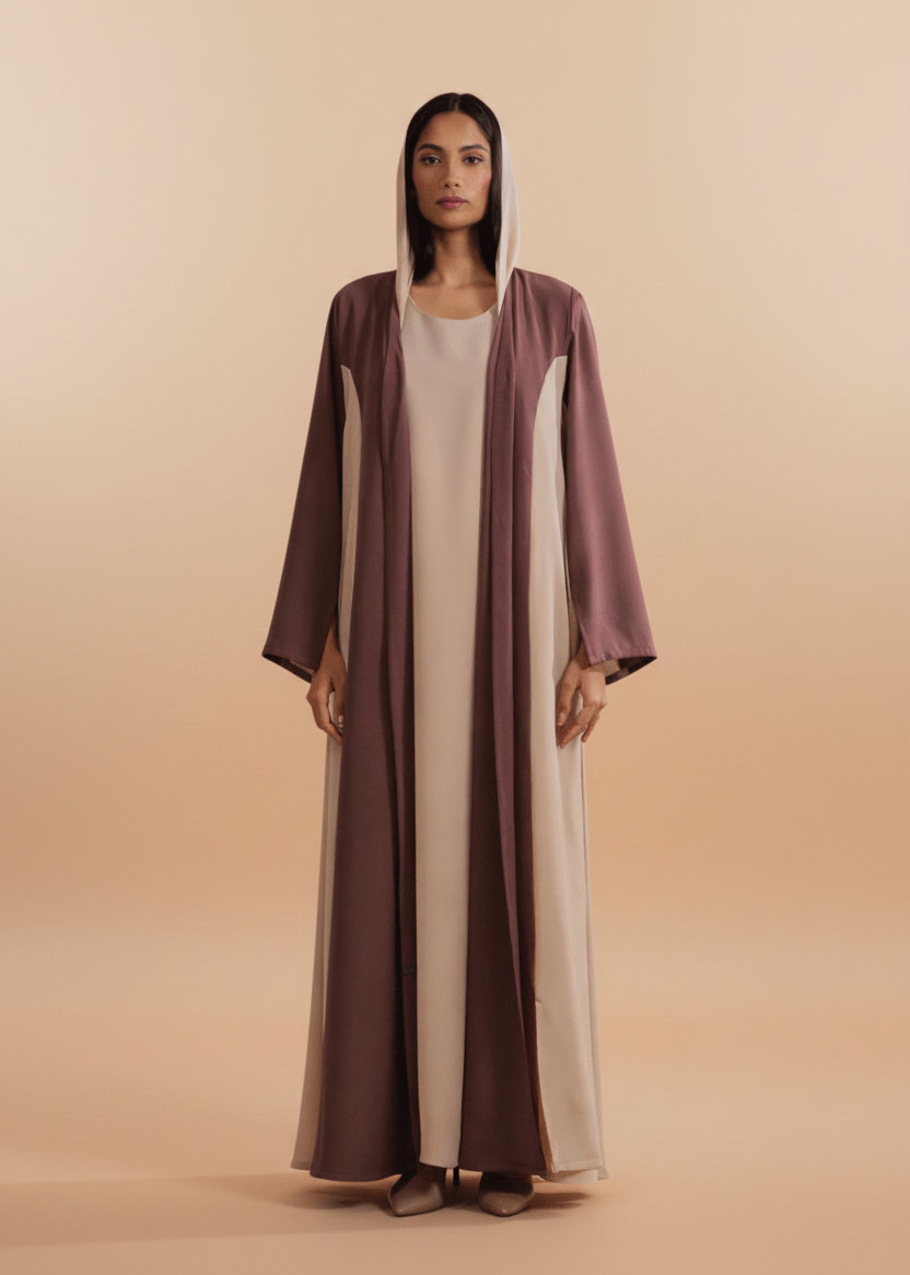 RAMADAN26LOOK12 ABAYA - THE ORPHIC - MIRA Y MANO