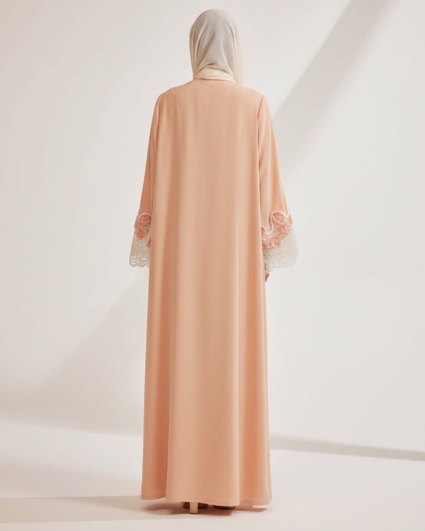 RAMADAN26LOOK15 ABAYA - THE ORPHIC - MIRA Y MANO