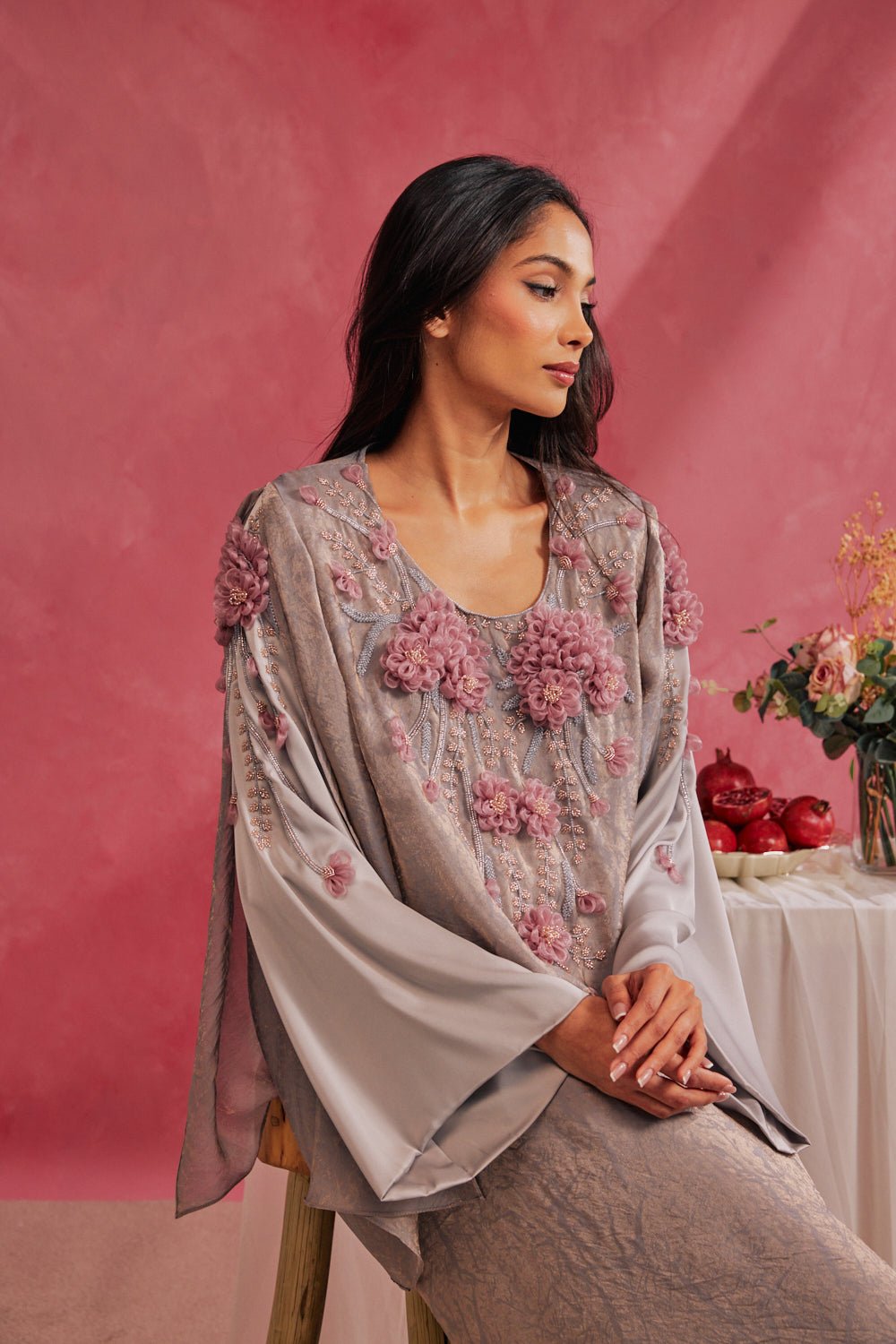 RAMADAN26LOOKK02 KAFTAN - THE ORPHIC - MIRA Y MANO