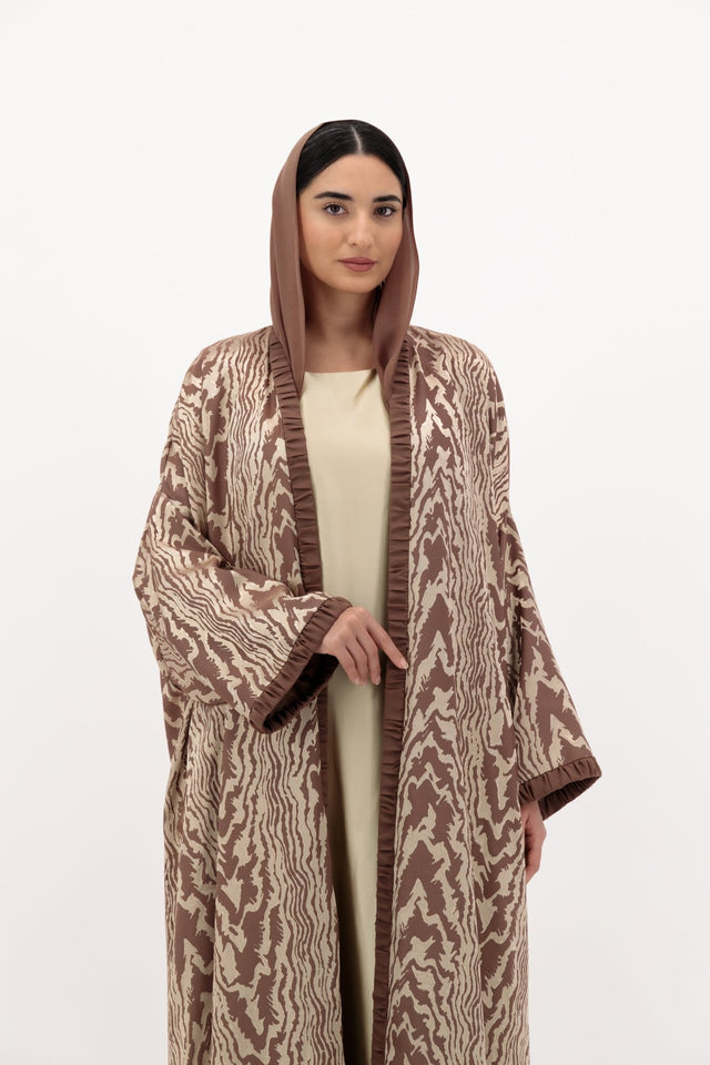 SUMMER24LOOKA01 ABAYA - THE ORPHIC - MIRA Y MANO