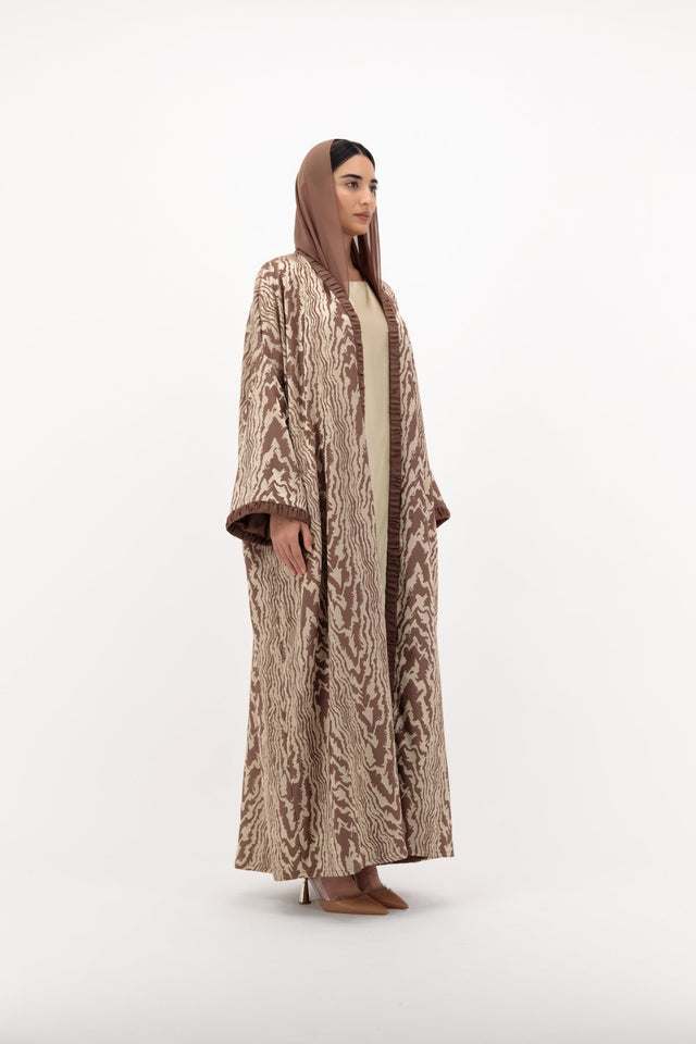 SUMMER24LOOKA01 ABAYA - THE ORPHIC - MIRA Y MANO