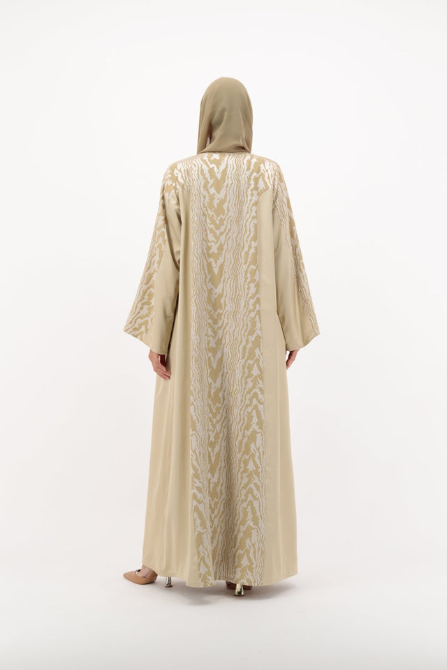 SUMMER24LOOKA02 ABAYA - THE ORPHIC - MIRA Y MANO