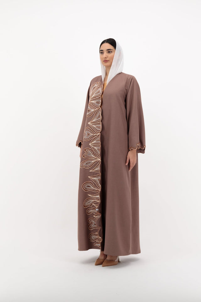 SUMMER24LOOKA04 ABAYA - THE ORPHIC - MIRA Y MANO