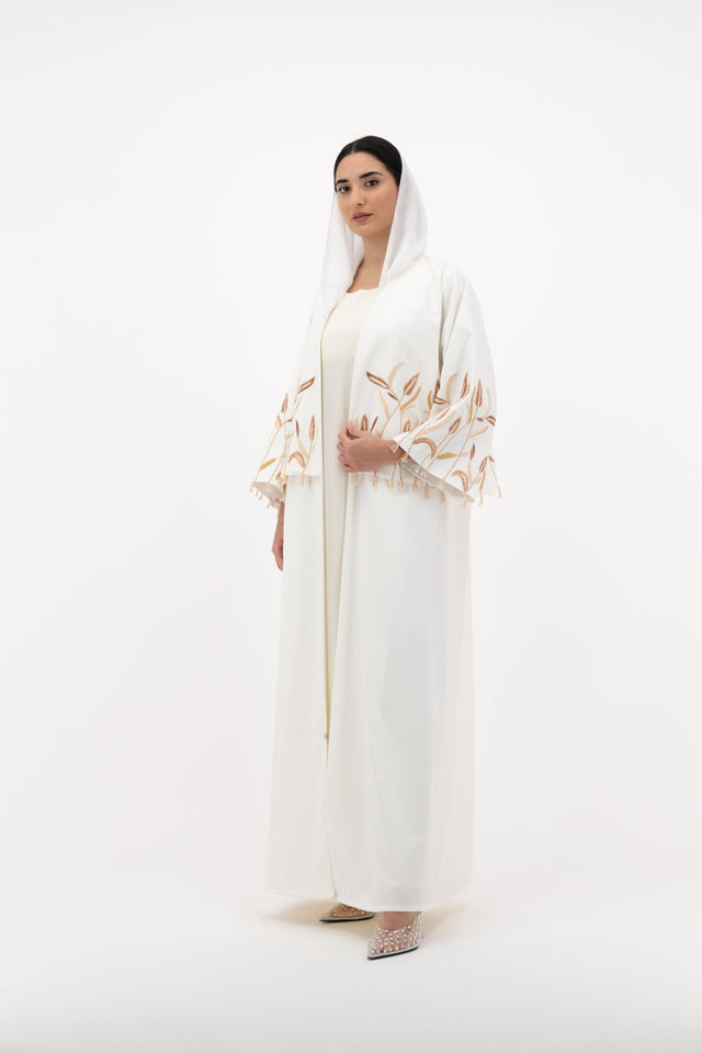 SUMMER24LOOKA07 ABAYA - THE ORPHIC - MIRA Y MANO