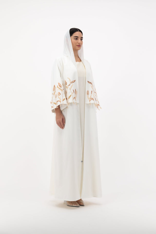 SUMMER24LOOKA07 ABAYA - THE ORPHIC - MIRA Y MANO