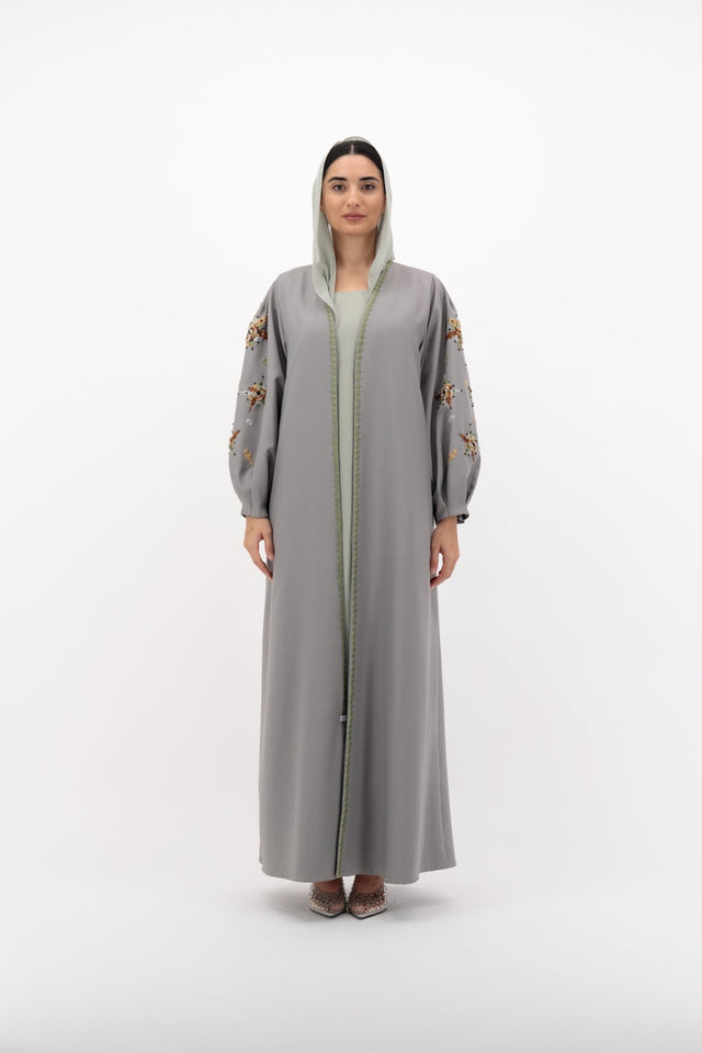 SUMMER24LOOKA08 ABAYA - THE ORPHIC - MIRA Y MANO