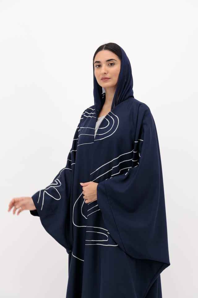 SUMMER24LOOKA14 ABAYA - THE ORPHIC - MIRA Y MANO