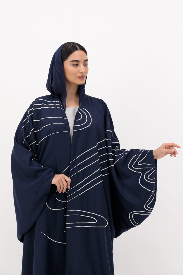 SUMMER24LOOKA14 ABAYA - THE ORPHIC - MIRA Y MANO