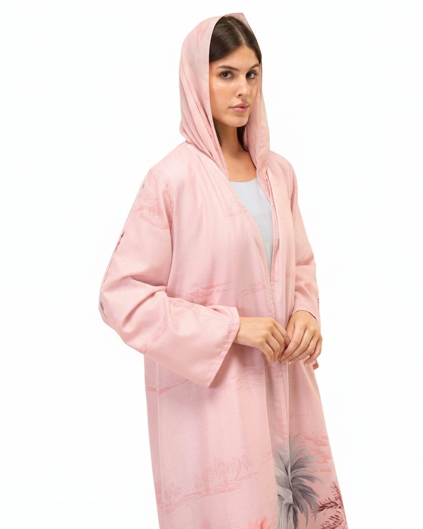 SUMMER25LOOK03 ABAYA - THE ORPHIC - MIRA Y MANO