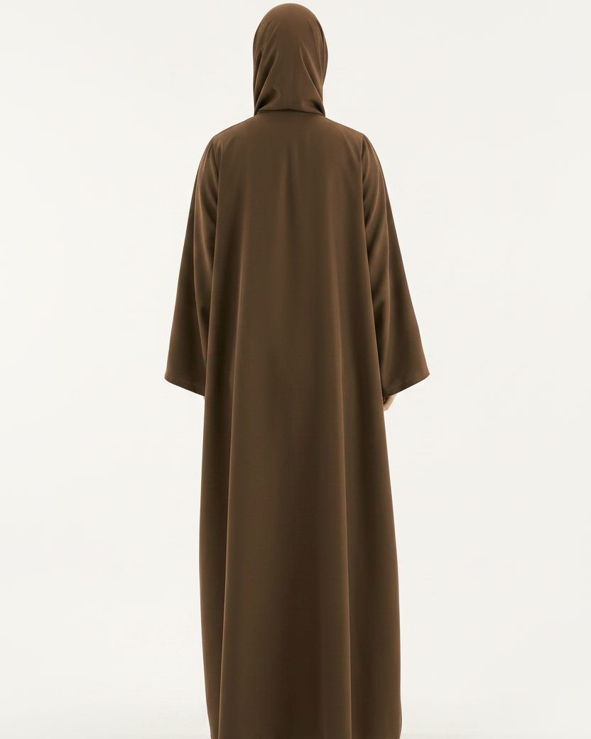 WINTER25LOOKA21 ABAYA - THE ORPHIC - MIRA Y MANO