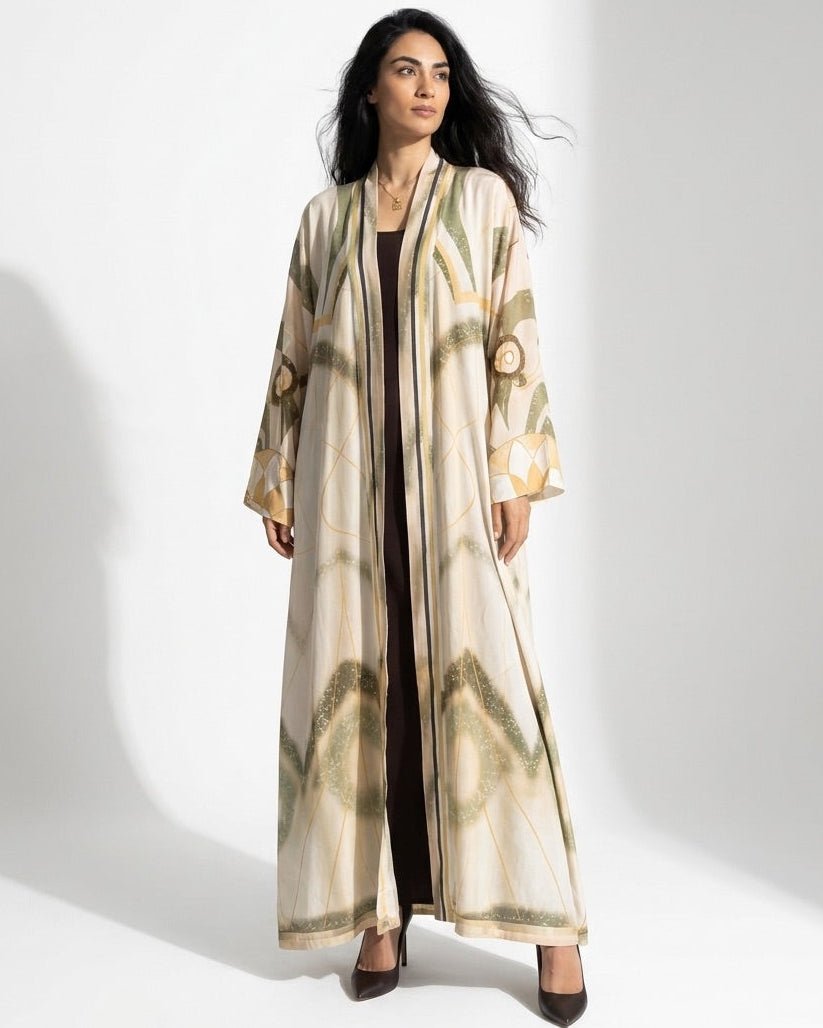 A STORY IN SIENNA ABAYA - THE UNTITLED PROJECT - MIRA Y MANO