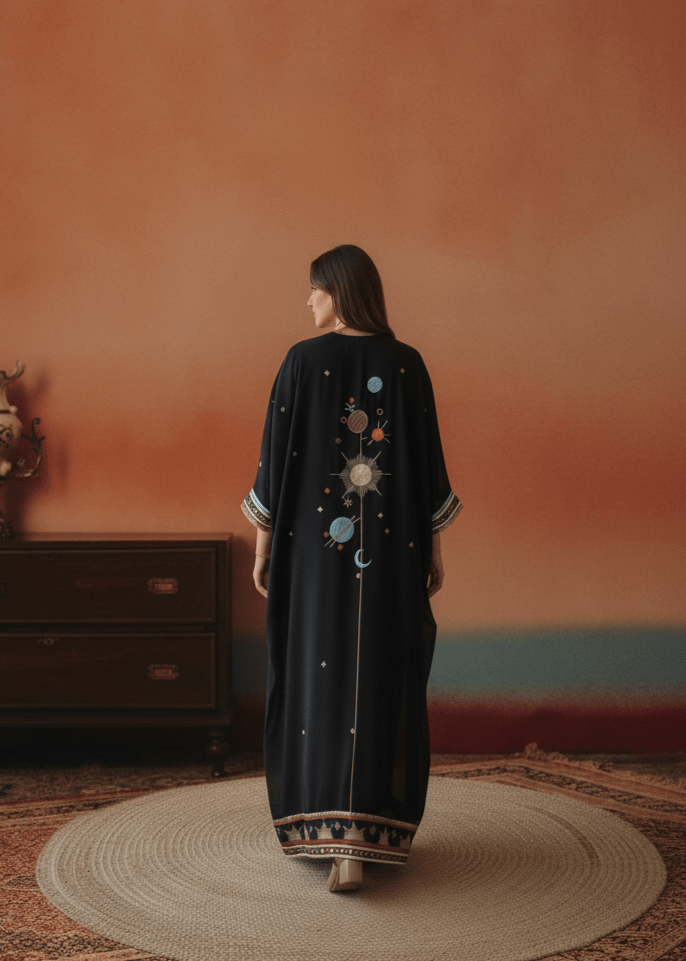 DISTANT GALAXIES ABAYA - THE UNTITLED PROJECT - MIRA Y MANO