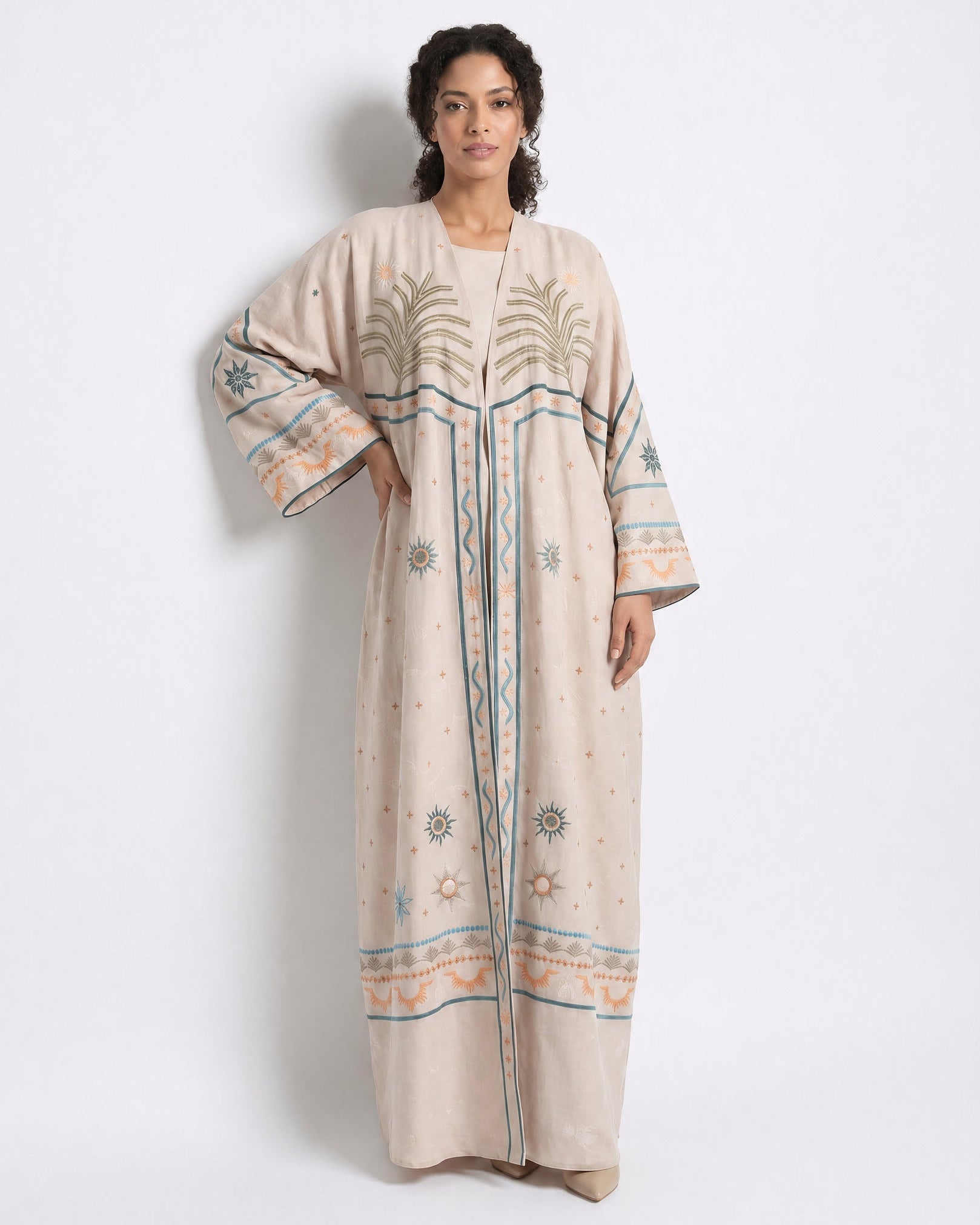 SHES BEEN THROUGH SUNS ABAYA - THE UNTITLED PROJECT - MIRA Y MANO
