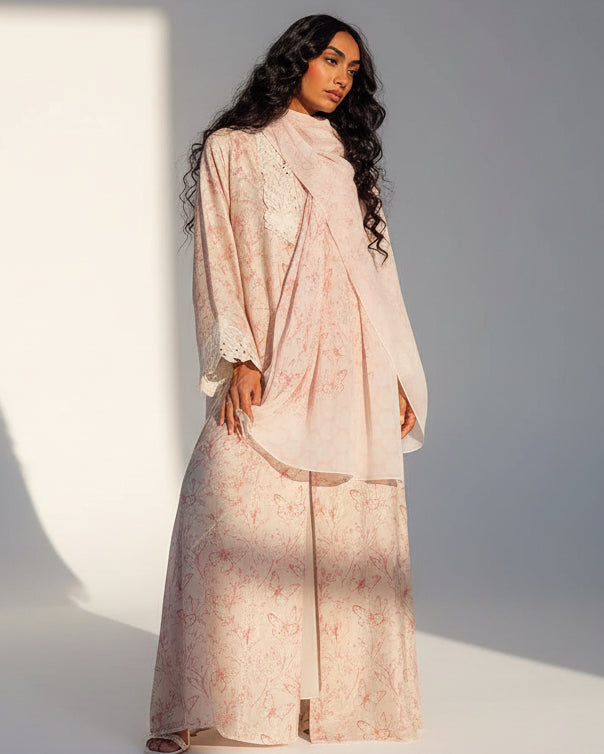 TY - 26 - 05 ABAYA SET - TIYA - MIRA Y MANO