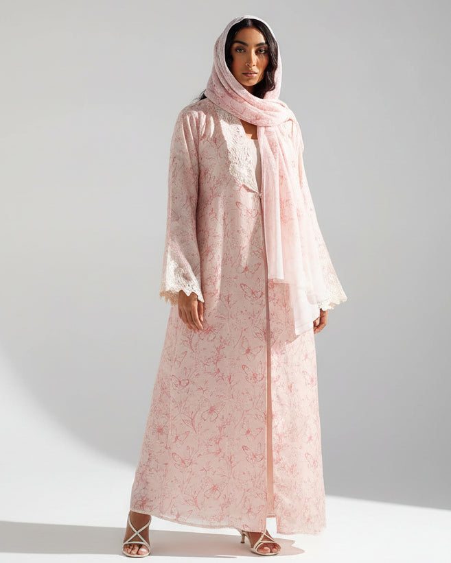 TY - 26 - 05 ABAYA SET - TIYA - MIRA Y MANO
