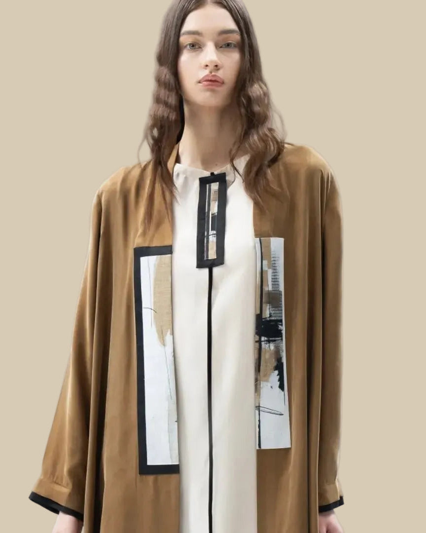 CODE - 0362 ABAYA - ZAH DESIGN - MIRA Y MANO