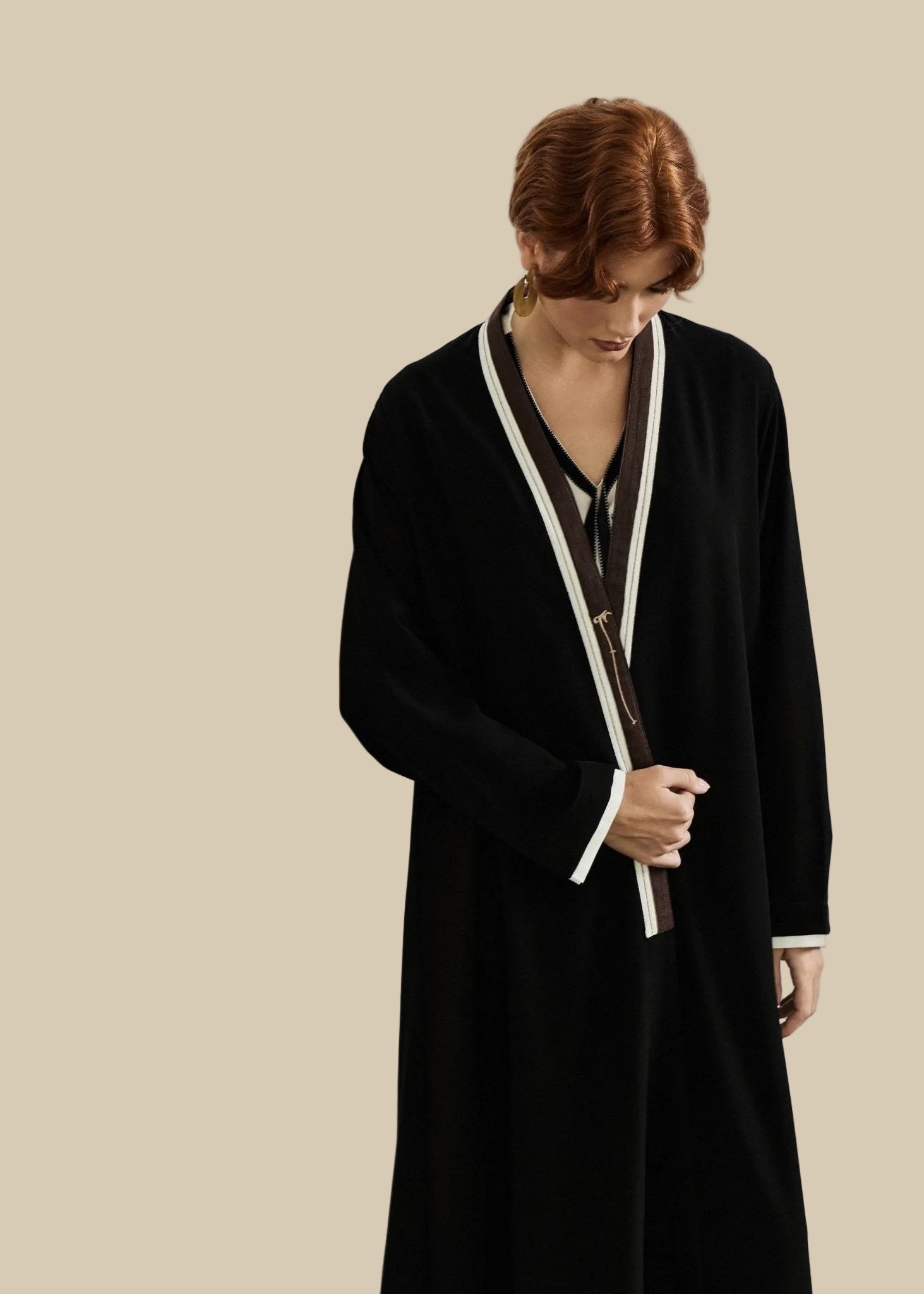 CODE-0379 ABAYA - ZAH DESIGN - MIRA Y MANO