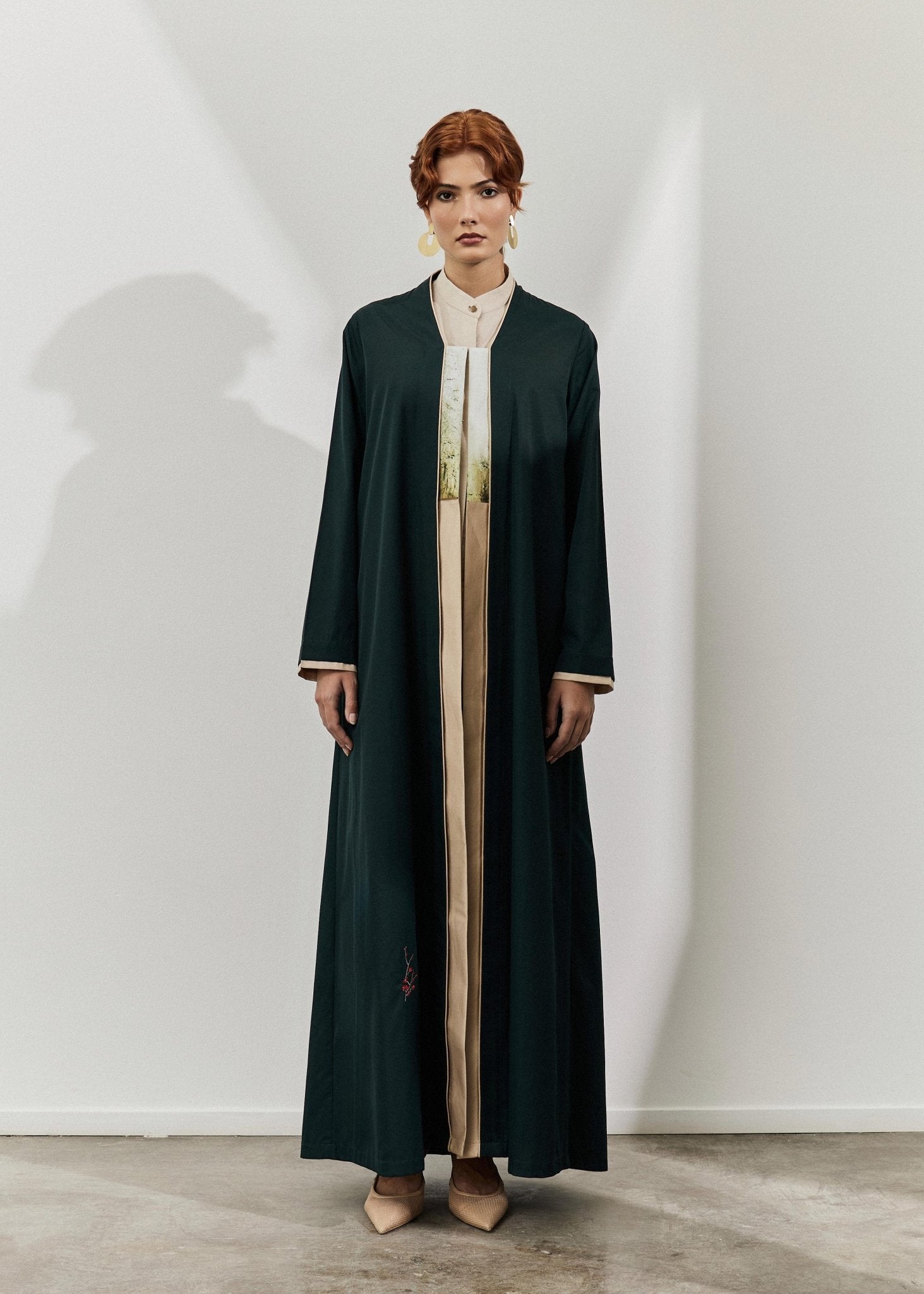 CODE - 0382 ABAYA - ZAH DESIGN - MIRA Y MANO