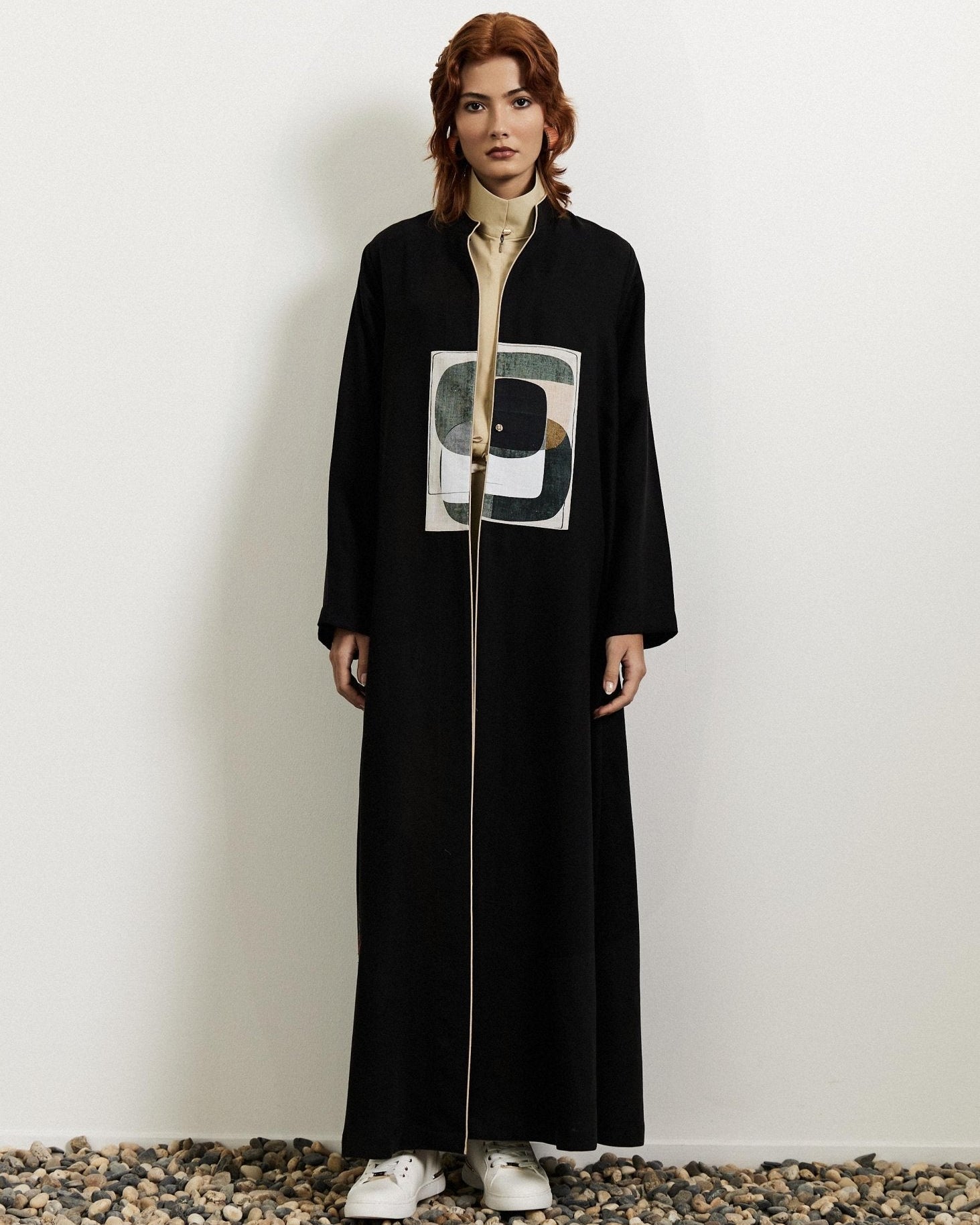 CODE - 0385 ABAYA - ZAH DESIGN - MIRA Y MANO