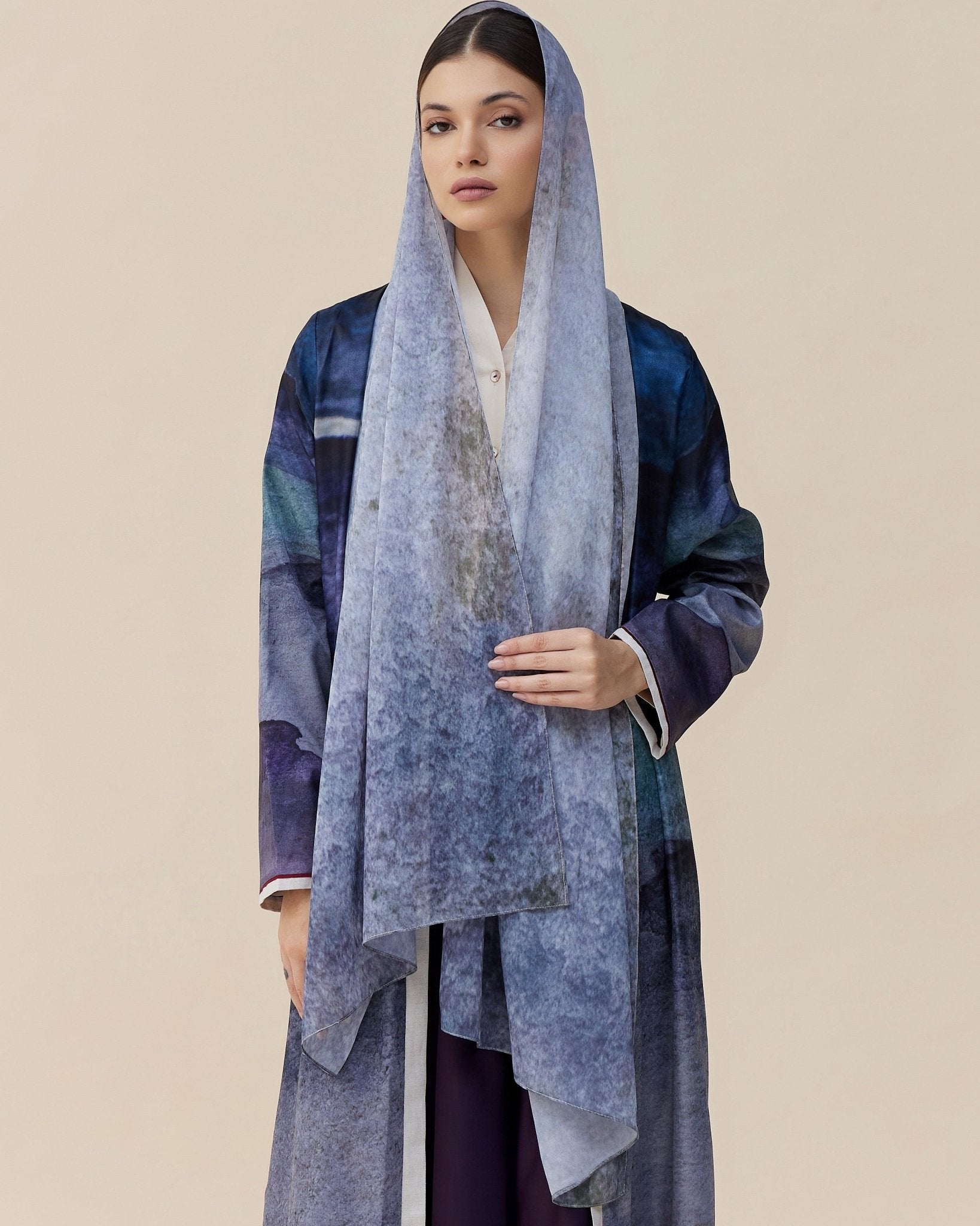 CODE-0407 ABAYA - ZAH DESIGN - MIRA Y MANO