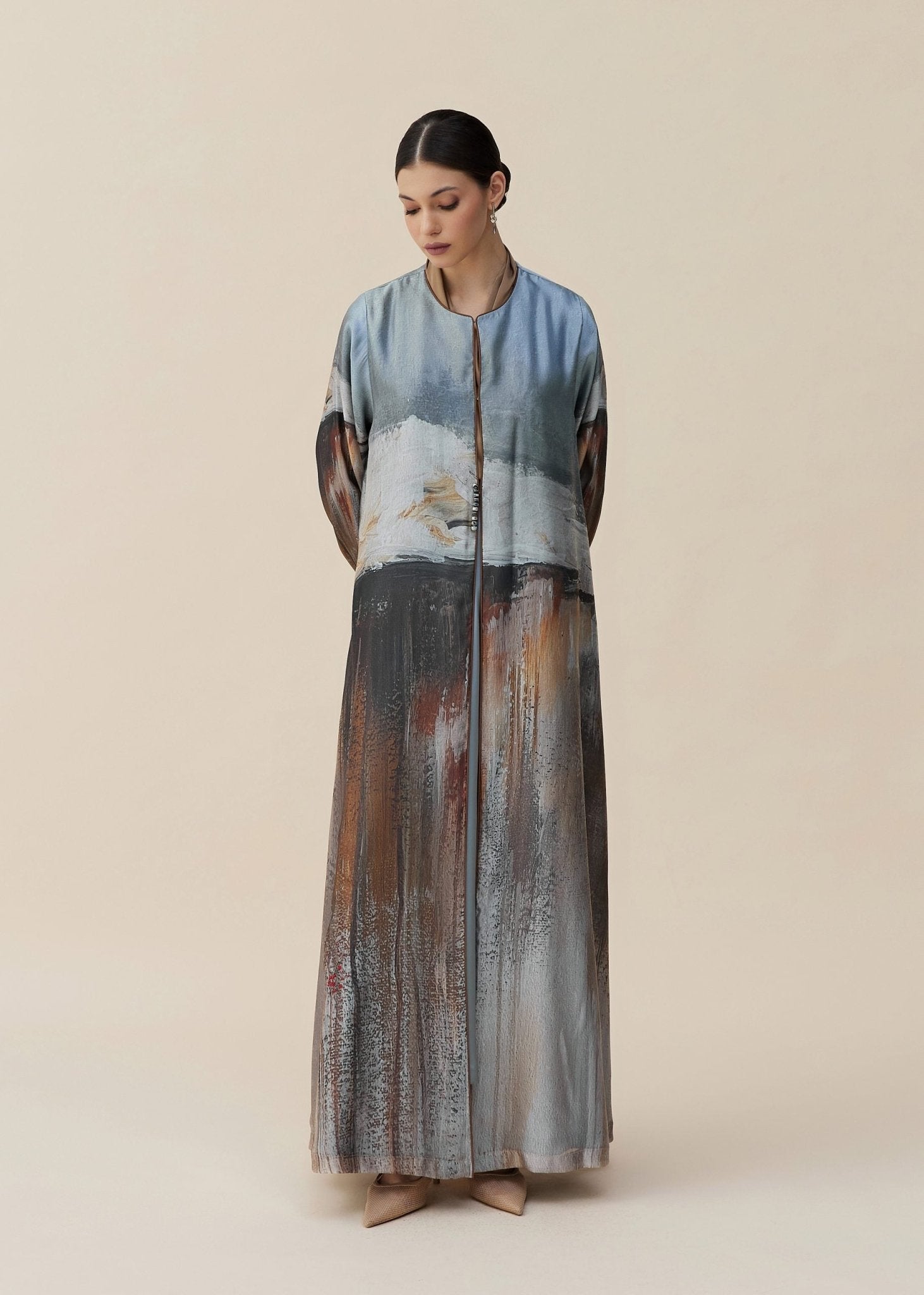 CODE - 0412 ABAYA - ZAH DESIGN - MIRA Y MANO