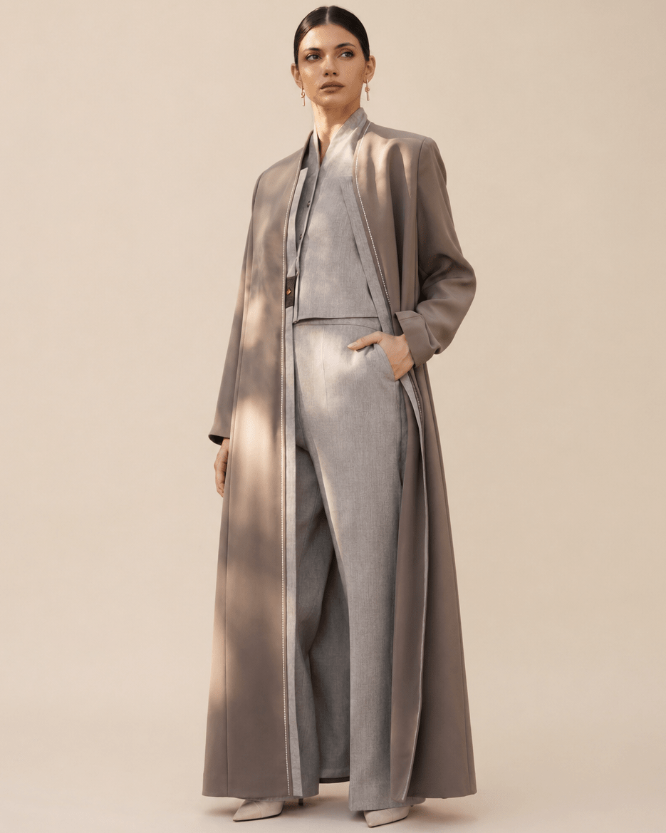 CODE - 0422 ABAYA - ZAH DESIGN - MIRA Y MANO