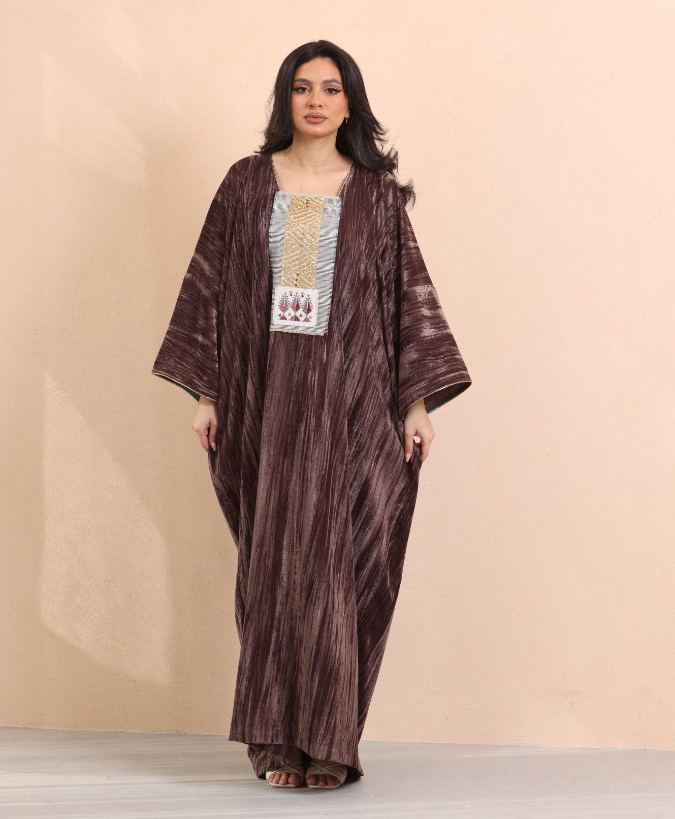 R25ZAY036 - BRO KAFTAN - ZAYLOONA - MIRA Y MANO