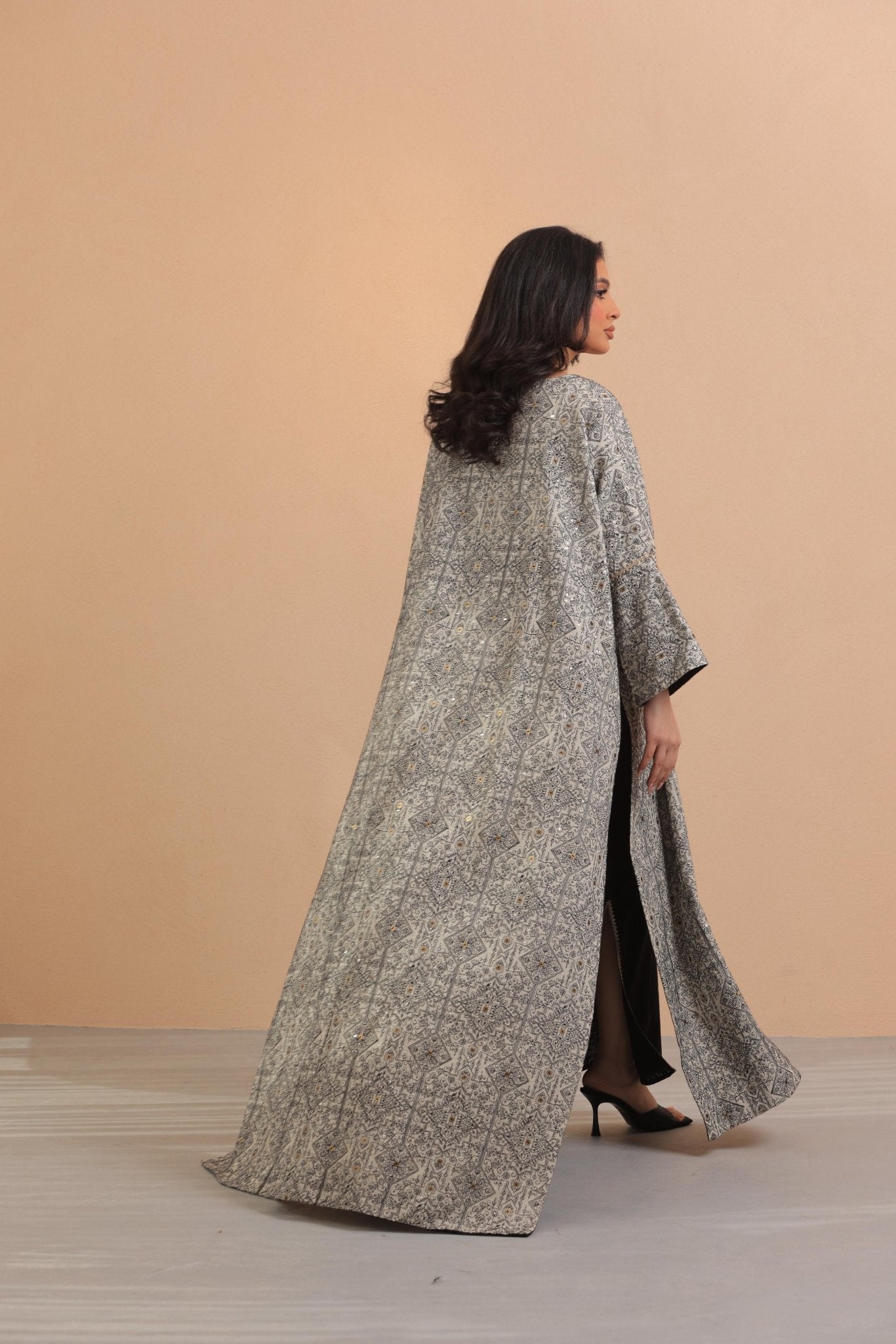 R25ZAY037 - BLA KAFTAN - ZAYLOONA - MIRA Y MANO