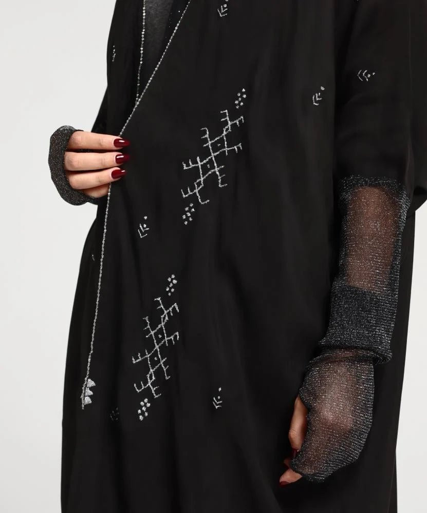 AFTER MIDNIGHT ABAYA - ZIYA - MIRA Y MANO