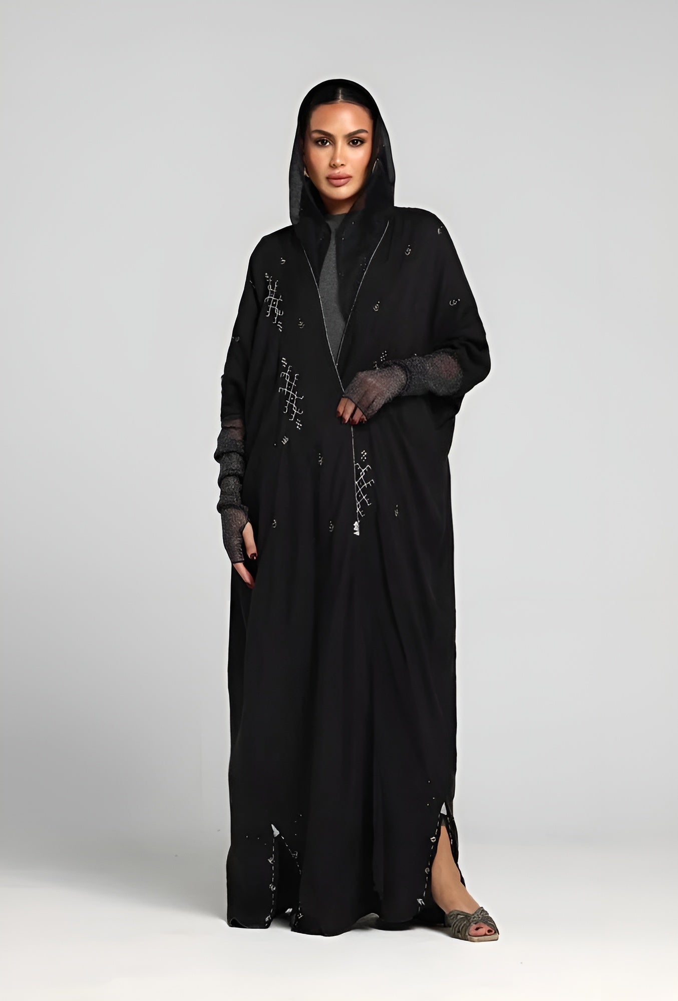 AFTER MIDNIGHT ABAYA - ZIYA - MIRA Y MANO