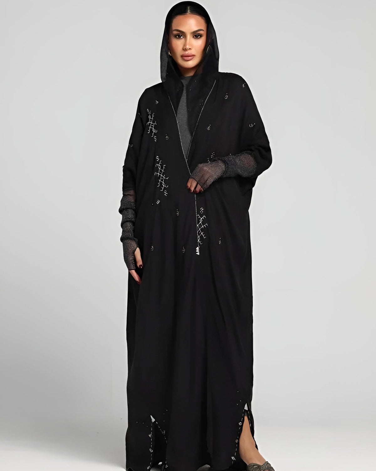 AFTER MIDNIGHT ABAYA - ZIYA - MIRA Y MANO