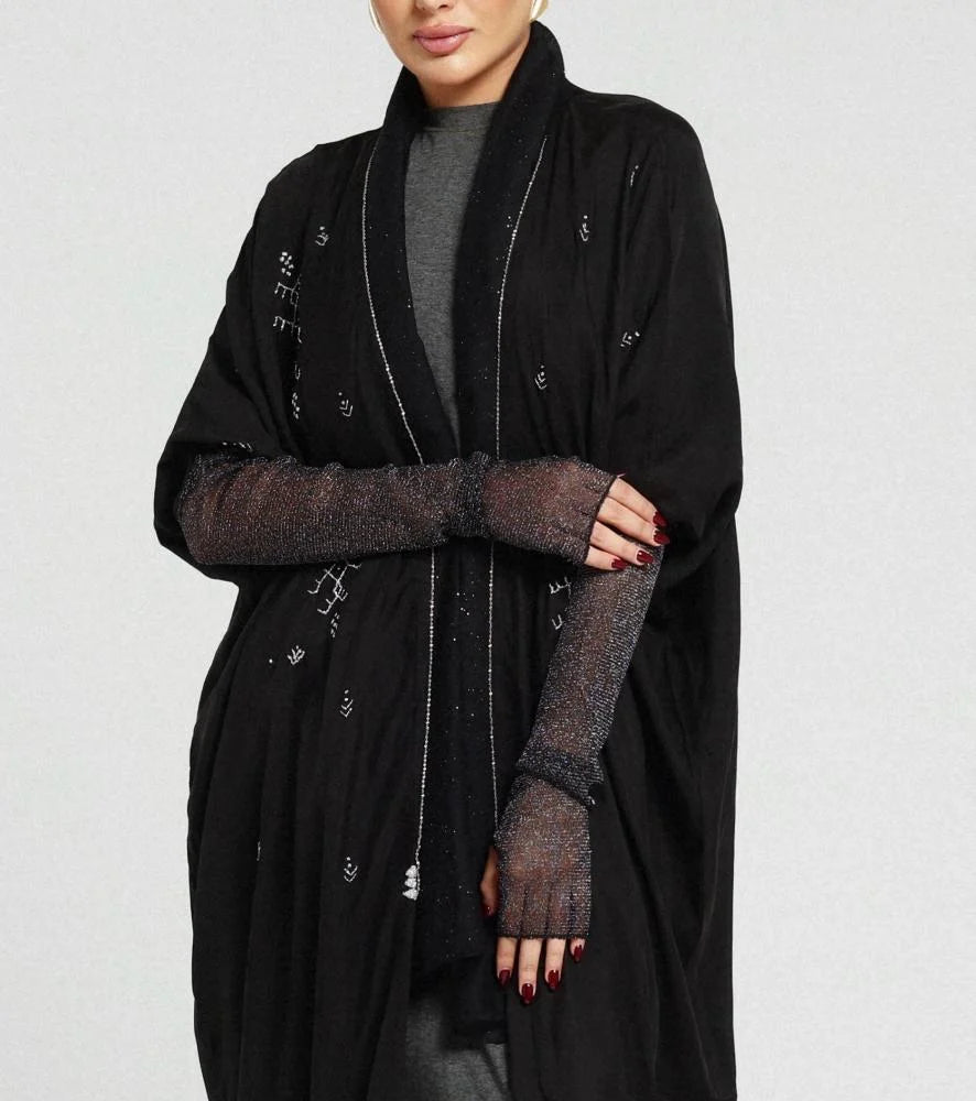 AFTER MIDNIGHT ABAYA - ZIYA - MIRA Y MANO